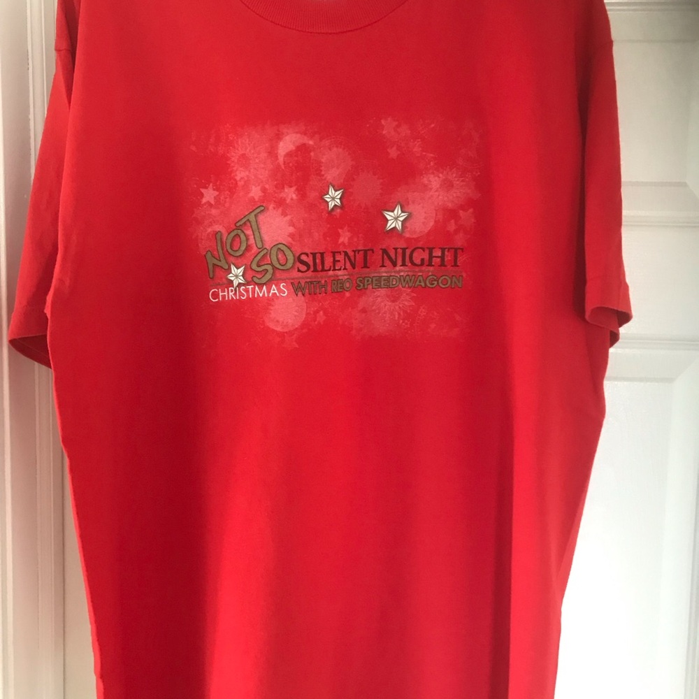 REO Speedwagon Not So Silent Night Christmas TSHIRT
